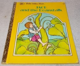 Vintage Little Golden Book Jack and the Beanstalk 545  - £4.74 GBP