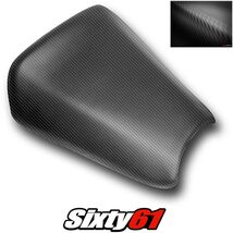 Honda CBR600F4i Seat Cover 2001 2002 2003 Front Black Luimoto Carbon Fiber - $59.72