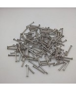 140+ 2&quot; Aluminum Screw Posts Binding Screws Chicago Screws Binder Posts ... - £15.79 GBP