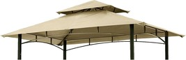 Grill Gazebo Replacement Canopy Roof – Hugline 5X8 Outdoor Grill Shelter... - $46.93