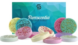 Florescentia Set of 12 Shower Bombs - Shower Steamers - Aromatherapy - £13.56 GBP