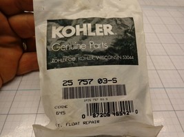 Kohler  25 757 03-S Carb Carburetor Float Repair Kit Factory Sealed  OEM... - £22.04 GBP
