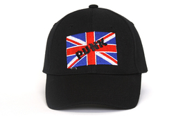 Clover Patch Adjustable Black Cap - UK Punk - $15.00