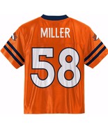 NFL 2025 DENVER BRONCOS VON MILLER #58 HOLO Licensed NFL Jersey YOUTH SI... - $779.01 MXN+