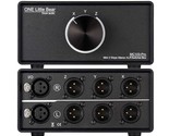 Nobsound 1-In-3-Out Xlr Audio Switch ; Balanced Audio Converter ; 3-Way ... - $105.44