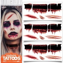 Halloween Ripped Neck Tattoo - $12.99