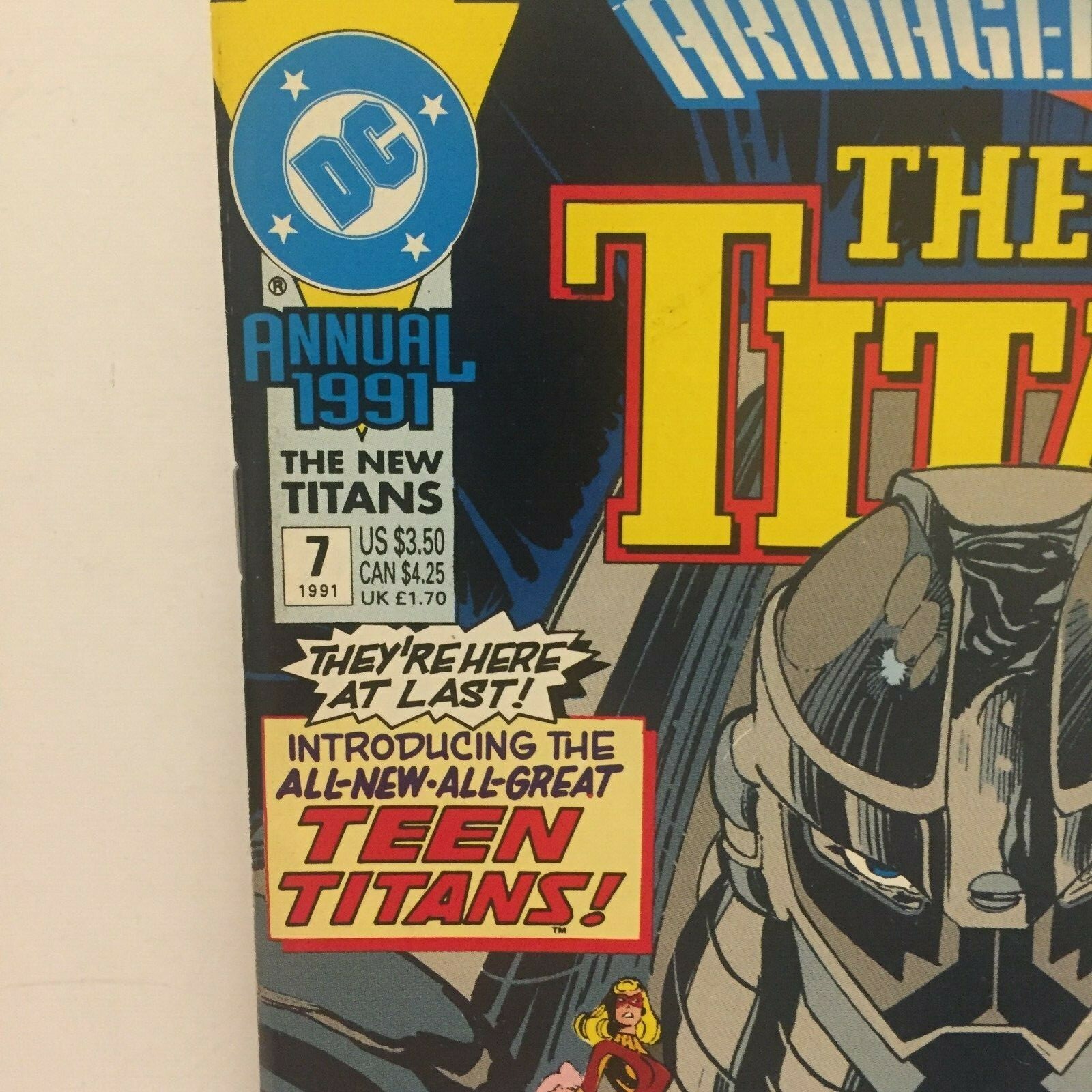 1991 DC Comics The New Titans #7  Item image 2