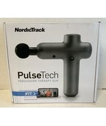 NEW NordicTrack NTPCGN21 PulseTech Percussion GRAY Massage Therapy Gun m... - £34.18 GBP
