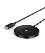 Dooplat 3 in 1 Magnetic Wireless Charging Pad for iPhone 12-16 Series, C... - $33.65