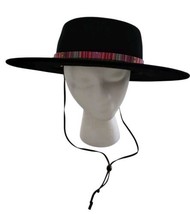 Shyanne Flat Hat 100% Wool Felt Western Cowboy Rodeo One Size O/S Color ... - £33.90 GBP