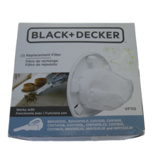 Black + Decker Vacuum Filter Replacement VF110 Dustbuster Lithium Hand Held - $9.90