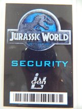 Halloween Costume Movie Prop - Id Security Badge Jurassic World (Security) - £7.96 GBP