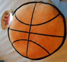 Basketball BLUE/ORANGE Plush 10" Across Sugar Loaf TOYS- With Tags - $14.01