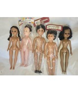 5 Vintage Fibre Craft Dolls Oriental,  Male Fashion  - £31.73 GBP