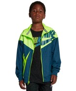 NIKE BOYS WINDRUNNER ZIP UP  LONG SLEEVE JACKET ASSORTED SIZES 940370 474 - $379.94 MXN