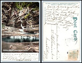 NEW YORK Postcard - 1907 Watkins Glen, Central Cascade &amp; Pool P15 - £3.10 GBP