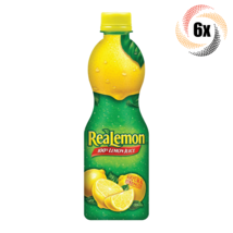 6x Bottles ReaLemon 100% Real Lemon Juice | 8 fl oz | Fast Shipping! - $31.42