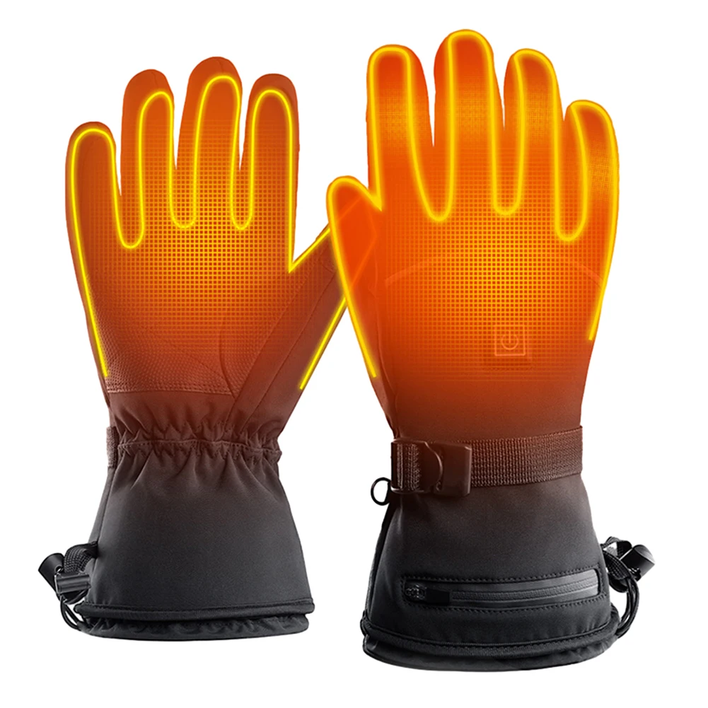 Touch Screen Thermal Gloves Battery Powered Electric Heated Gloves Electric - £32.22 GBP+