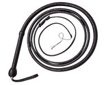 COWHIDE Leather Bull Whip 04 to 16 Feet Long 16 Plaits Indiana Jones Whip - £21.95 GBP+
