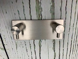3M Self Adhesive Stainless Steel Hooks Wall Mounted Heavy Duty Hanger - $12.11