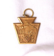 Vintage Patriotic Sons Of America Pennsylvania Medal Badge Robbins Co - £7.90 GBP