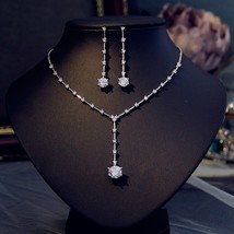 New Design Simple 3A Zircon Drop Shape Women High Quality Party / Wedding Jewelr - £34.89 GBP