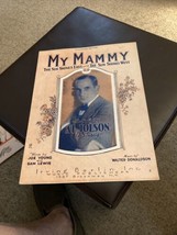 My Mammy The Sun Shines East  The Sun Shines West Al Jolson photo in Sinbad 1921 - £5.79 GBP