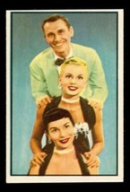 Vintage Bowman Tv &amp; Radio Nbc Trading Card 1953 Hamilton Trio #66 Show Of Shows - £7.53 GBP
