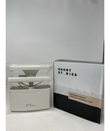 Short Stories LED Indoor Planter Garden Herb Flowers Winter Small White - $510.37 MXN