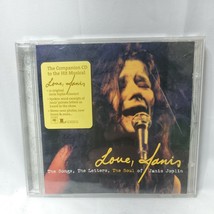 Janis Joplin Love, Janis 2001 Cd The Songs The Letters The Soul - £7.78 GBP