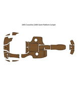 2005 Crownline 220EX Swim Platform Cockpit Boat EVA Foam Teak Deck Floor... - $910.00