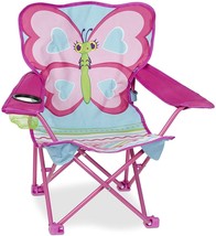 Outdoor Camping Folding Kids Chair Picnic Beach Sturdy Seat w Cup Holder New - £36.64 GBP