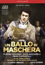 Un Ballo In Maschera: Royal Opera House (Abbado) DVD (2017) Otto Schenk Cert Tc  - £34.32 GBP