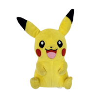 9&quot; 2016 Tomy Pokemon Pikachu Yellow Stuffed Animal Plush Toy - £11.87 GBP