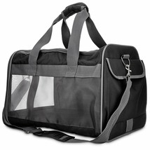 Good2Go Basic Pet Carrier in Size Small Colors Black &amp; Gray High quality materi - £32.61 GBP