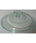 Pyrex G-5-C domed 7 5/8 Inch Scalloped Round Clear Glass Lid Gently Used! - $19.59