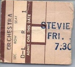 Vintage Stevie Nicks Ticket Stub April 11 1986 Houston Texas - $41.52