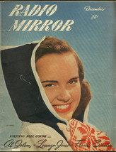 Radio Mirror Magazine December 1947 Jan Ford My Friend Irma Vg - £37.78 GBP
