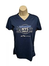 2015 NYRR United Airlines NYC Half Womens Small Gray Jersey - $371.66 MXN