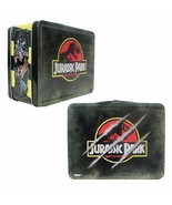 BRAND NEW 2021 Tin Totes Jurassic Park Retro Style Metal Lunch Box  - £19.45 GBP