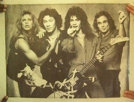 Van Halen Poster David Lee Roth Eddie Michael Anthony Women and Children Prem... - £141.20 GBP