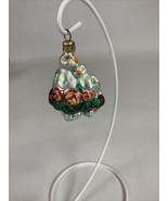 Christopher Radko Handblown Glass Christmas Ornament Lovebirds Doves w/ ... - $438.04 MXN
