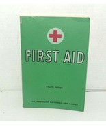Vintage First Aid Paperback Book 4th Edition The American National Red Cross - $6.19