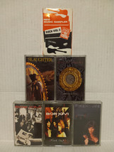 Heavy Metal Cassettes: Slaughter, Whitesnake, Bon Jovi, Fire House, Sampler - £27.89 GBP