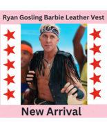 Ryan gosling motorcycle Fringe Barbie Leather Vest - £101.43 GBP