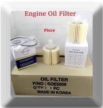 SOE5608 Engine Oil Filter Made In Korea Fits:OEM# 04152YZZA1 Lexus Toyota Scion - £6.24 GBP