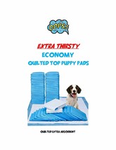 150 XL 23x36&quot; 4-Ply Extra Thirsty Puppy Pads Quilted Top Economy PLUS Reuse 2x&#39;s - £36.01 GBP