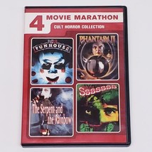 4-Horror Movies DVDs-The Funhouse/Phantasm II / The Serpent&amp;The Rainbow/Sssssss - £8.16 GBP