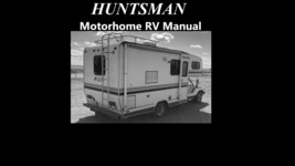 HUNTSMAN MOTORHOME OPERATIONS &amp; AC MANUALS -380pgs for Toyota RV w/ Appl... - $24.74