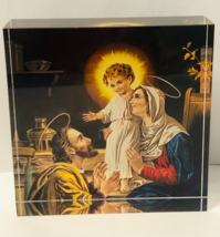 Holy Family Acrylic Image Block, New - £15.52 GBP